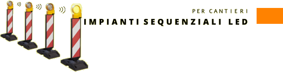 P E R   C A N T I E R I I M P I A N T I  S E Q U E N Z I A L I L E D
