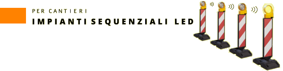 P E R   C A N T I E R I I M P I A N T I  S E Q U E N Z I A L I L E D