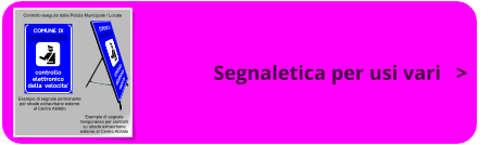 Segnaletica per usi vari   > Controllo eseguito dalla Polizia Municipale / Locale Esempio di segnale permanente per strade extraurbane esterne al Centro Abitato Esempio di segnale temporaneo per controlli su strade extraurbane esterne al Centro Abitato